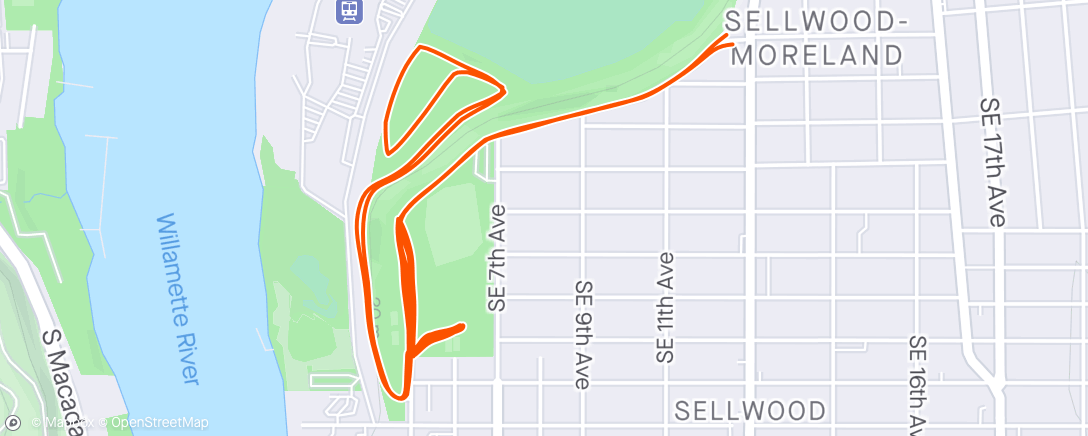 Map of the activity, Hill repeats while feeling the judgmental gaze of the meanest corgi I’ve ever seen