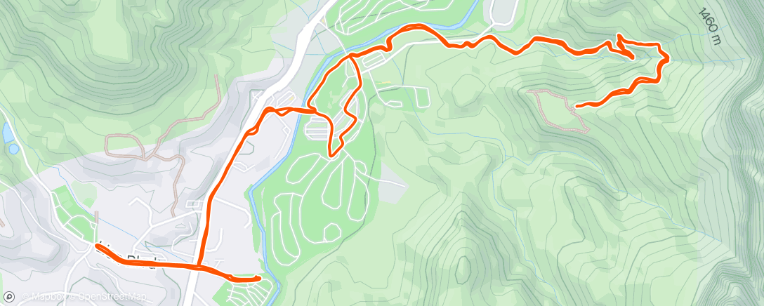 Mapa de la actividad, Watchman Trail. Trailrunning at its very best!