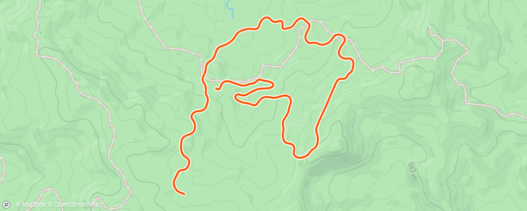 Map of the activity, Zwift - Group Ride: Standard | Stage 2 | Tour of Watopia Ride on Serpentine 8 in Watopia