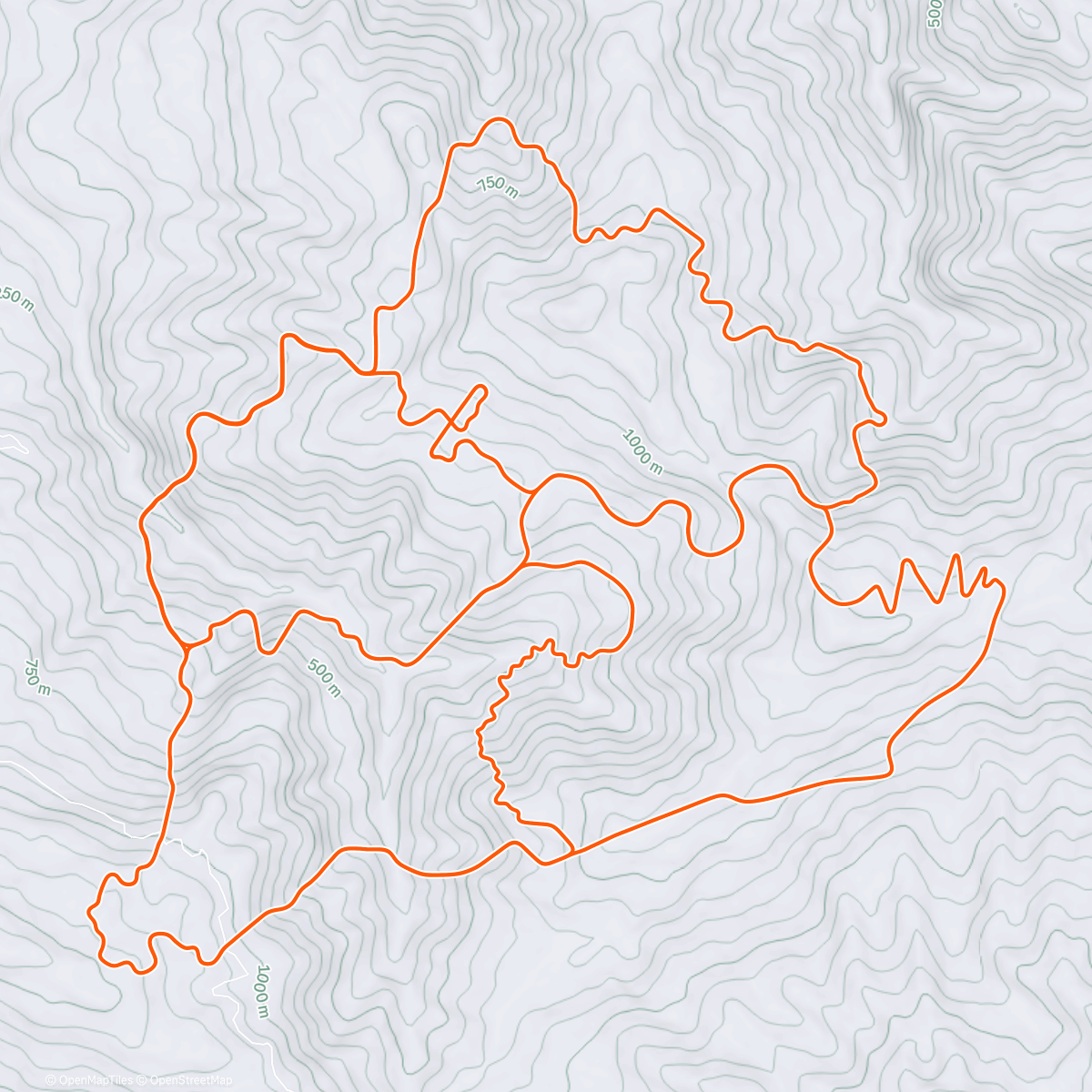 Map of the activity, Zwift - XX SST 2 x 20min on Knights of the Roundabout in France