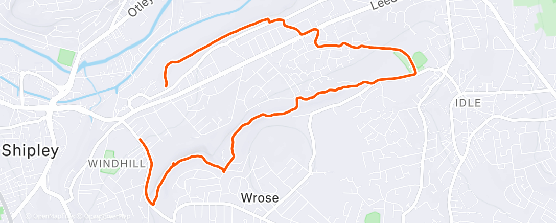 Map of the activity, Runch 10/2/2026