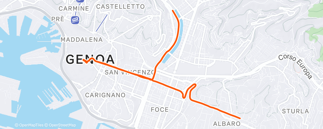 Map of the activity, There's bound to be a little splash-back