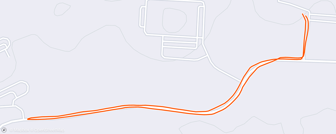 Map of the activity, Morning Run