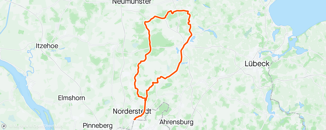 Map of the activity, Segeberg kacheln