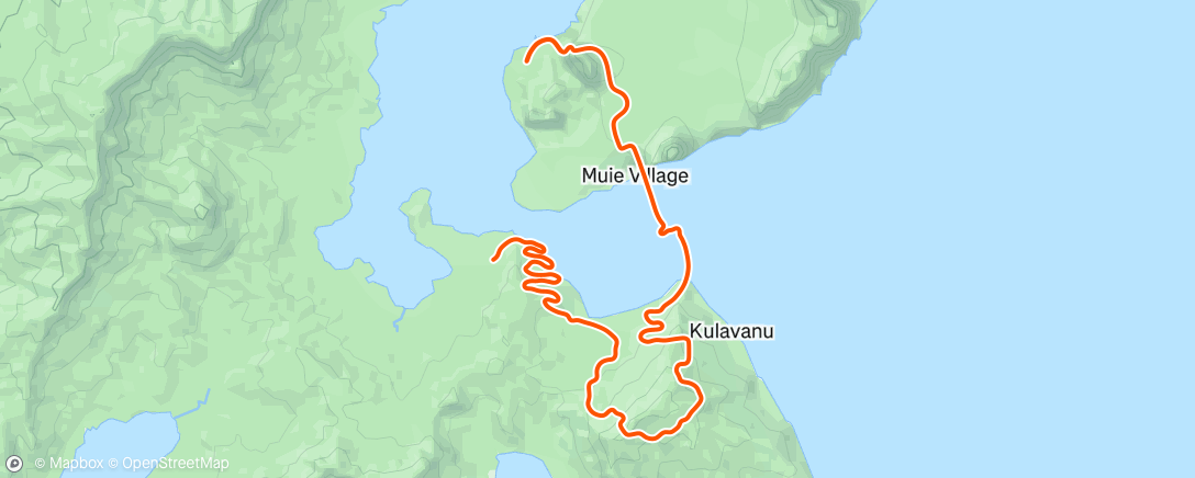 Map of the activity, Zwift - Hill Attacks in Watopia