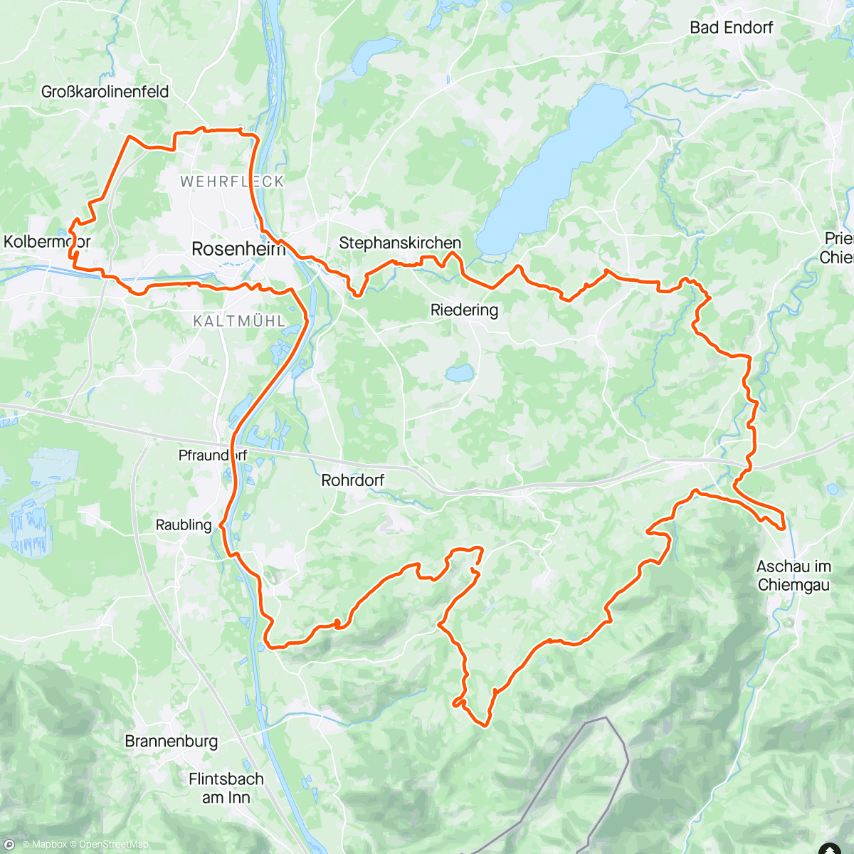 Map of the activity, Recon Shades of Speed WARM.UP Gravel 20.07.24