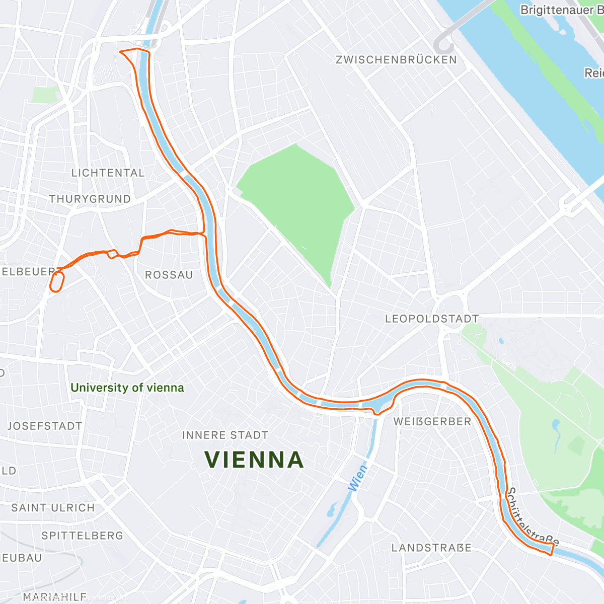 Karte der Aktivität „HYROX class & afterrun”