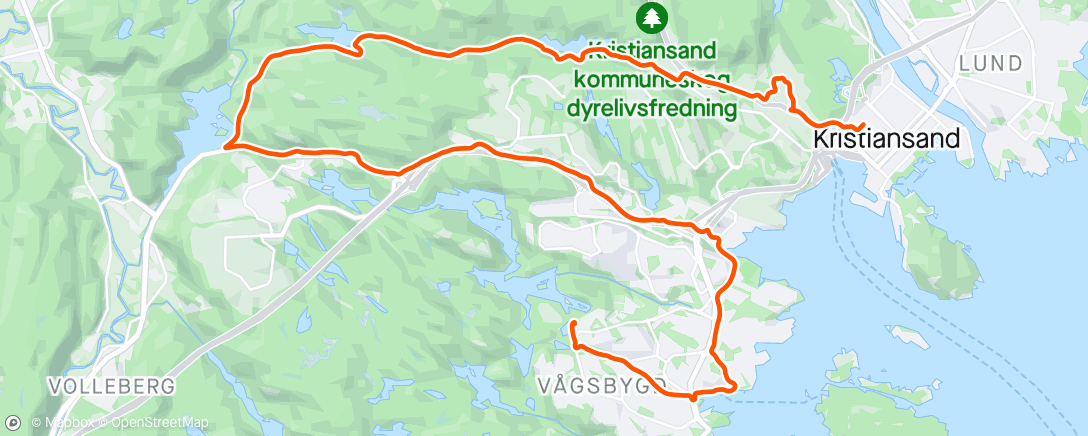 Map of the activity, Omveg hematt til hælj