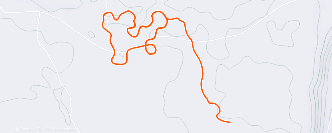 Map of the activity, Zwift - Lavender Unicorn on Mech Isle Loop in Makuri Islands