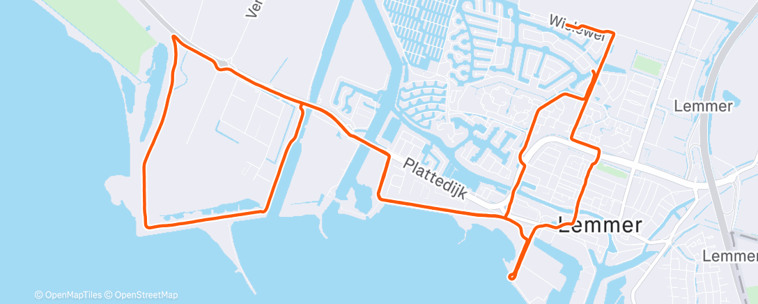 Карта физической активности (12km M-tempo)