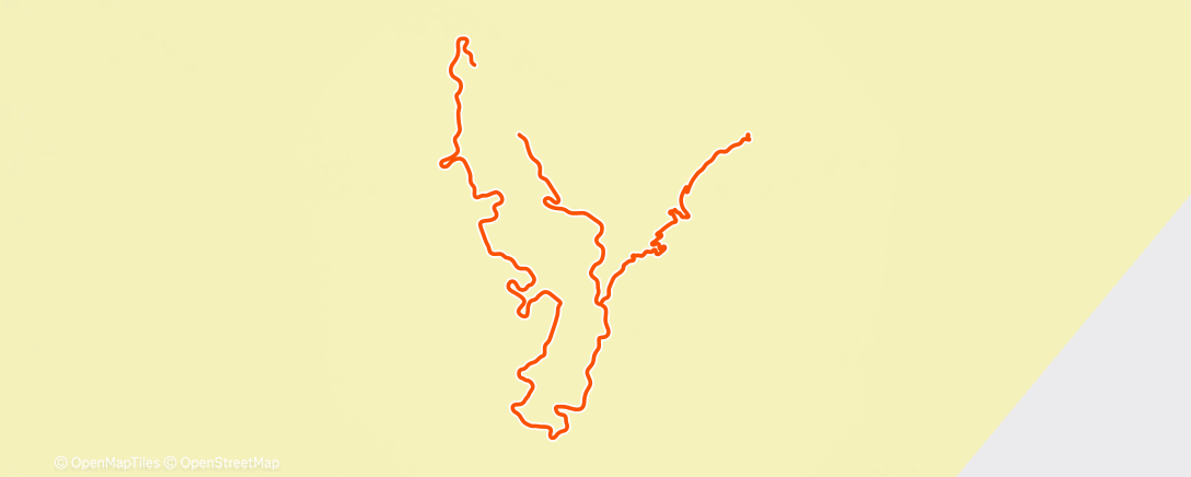 Map of the activity, MyWhoosh - Arabian Knights