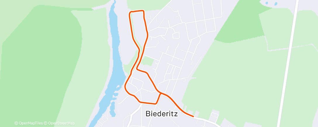 Карта физической активности (Mittagspaziergang)