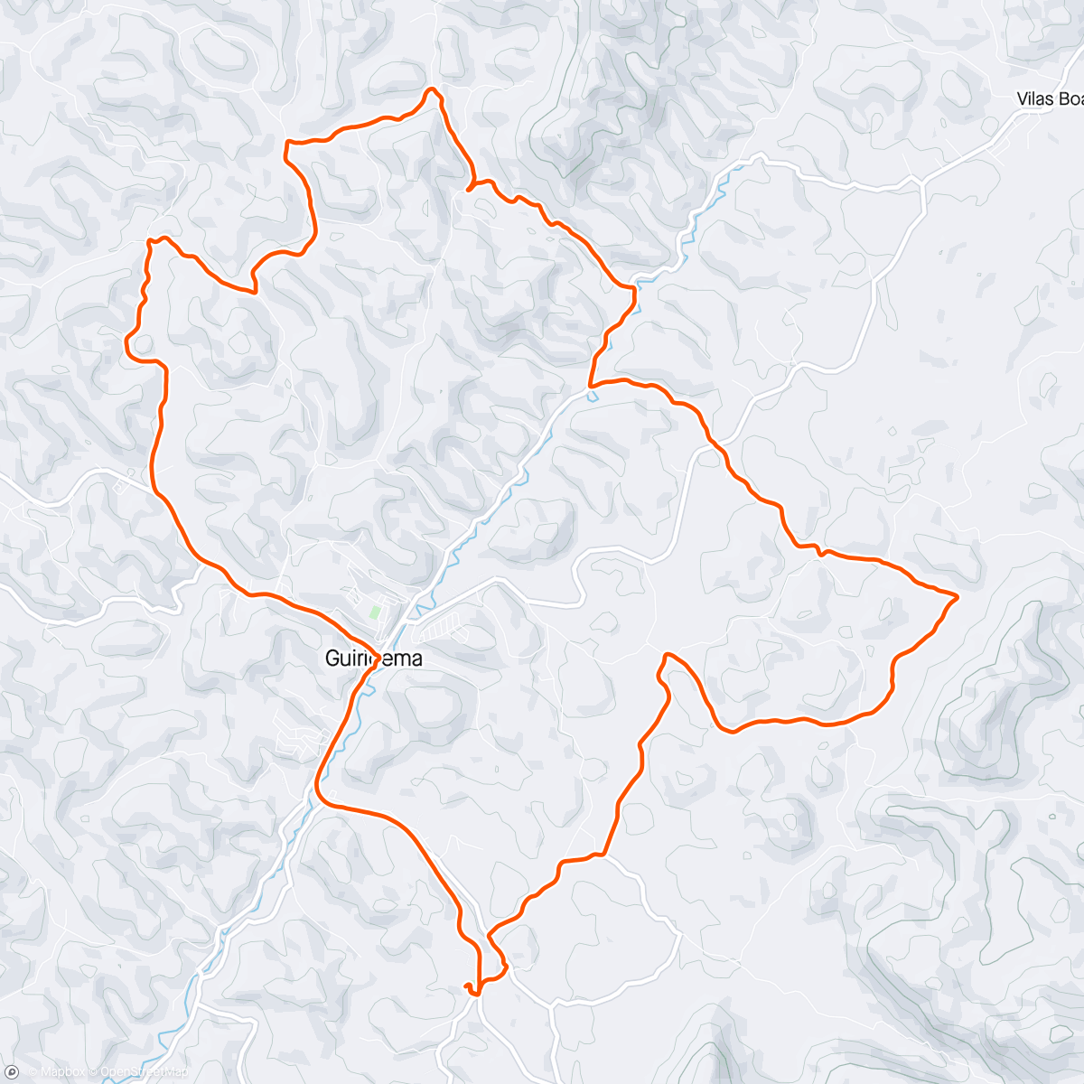 Mapa de la actividad (Guiricema Bike Ride 2024, pedal top..)