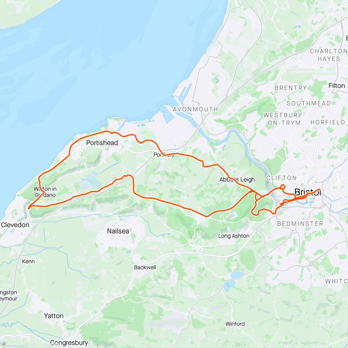 Map of the activity, Poging tot fietsen