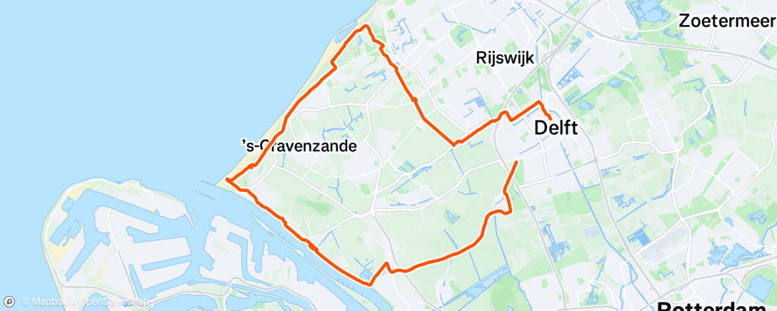 Map of the activity, Solo Hoek counterclockwise