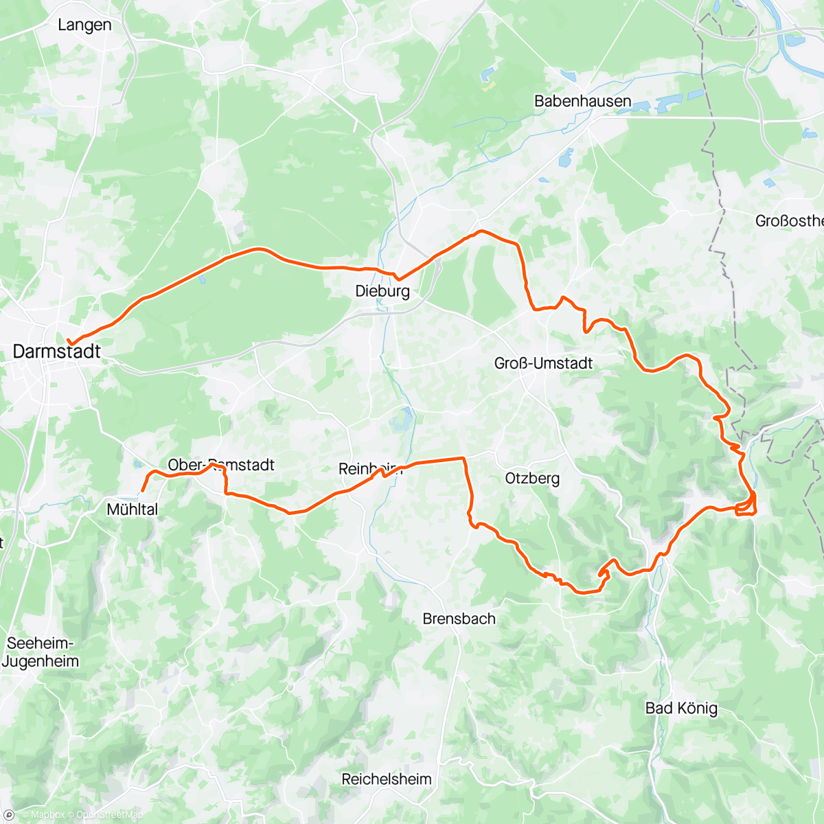 「Retour de Darmstadt allongé 2/2024」活動的地圖