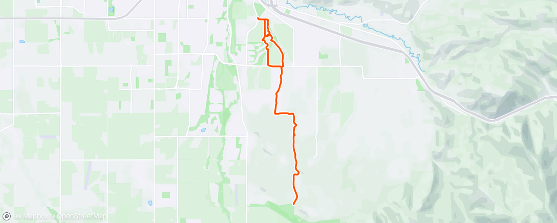 Map of the activity, First Dirt of season