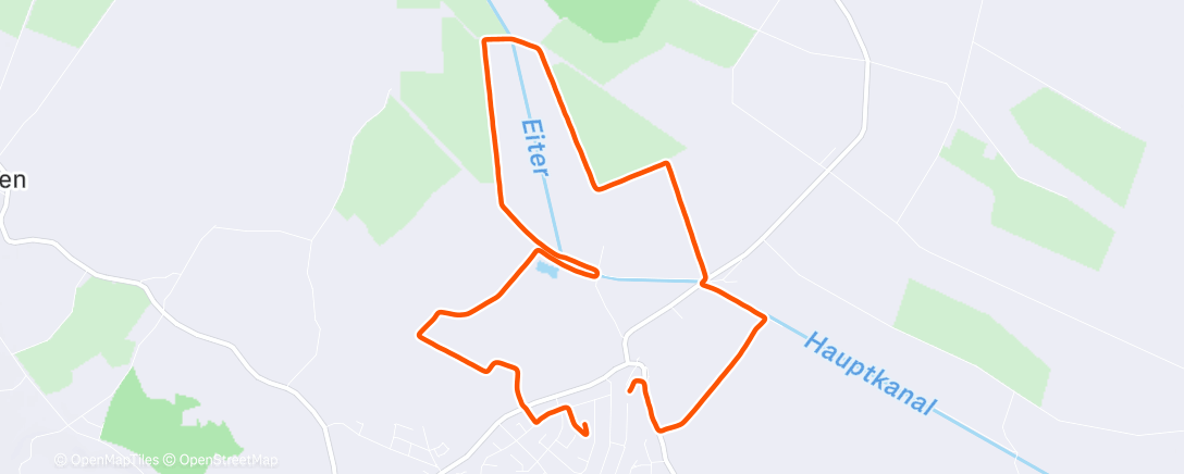 Map of the activity, Morgenlauf