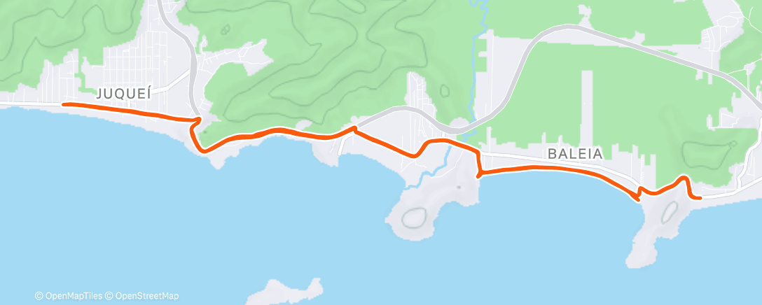 Карта физической активности (Corrida matinal)