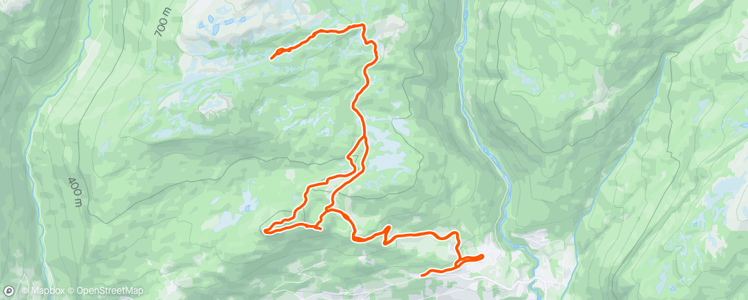 Map of the activity, Kallbakk + og Høgehaug      E-Bike Ride