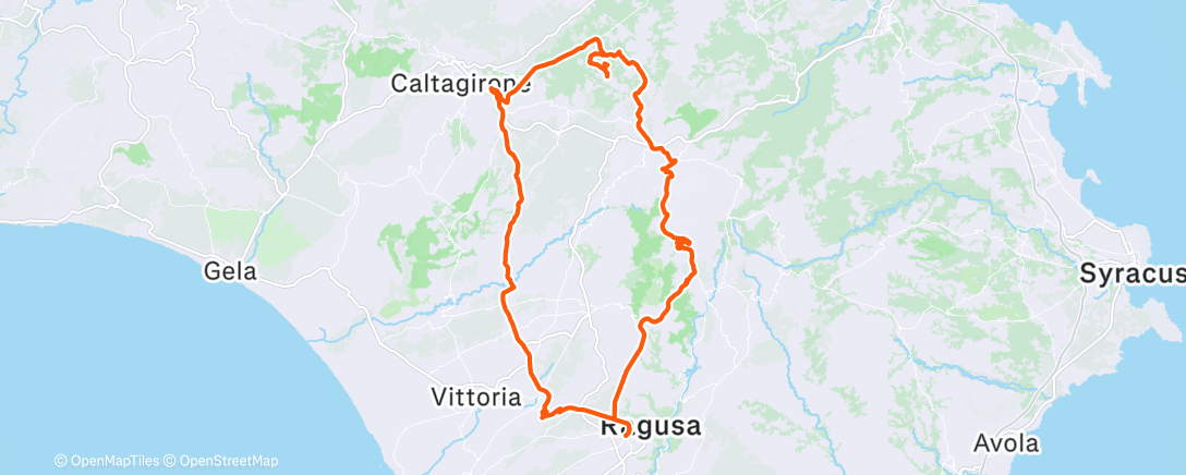 活动地图，Pedalata mattutina