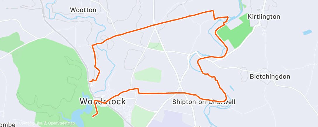 Карта физической активности (Christmas Walk)