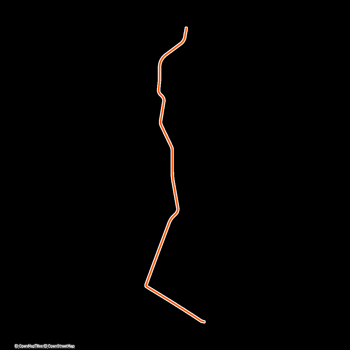 Карта физической активности (ROUVY - IRONMAN 70.3 Gulf Coast 2021 40km)