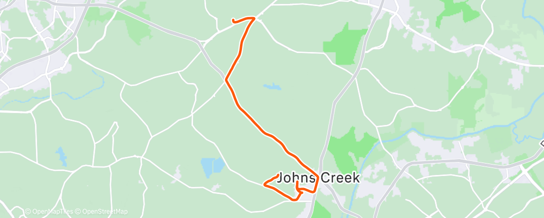 Карта физической активности (Morning Run)