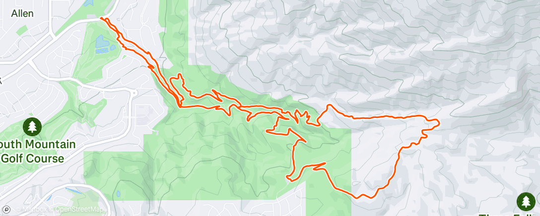 Map of the activity, Jacob’s latter + ghost falls w/Tom and Scott!