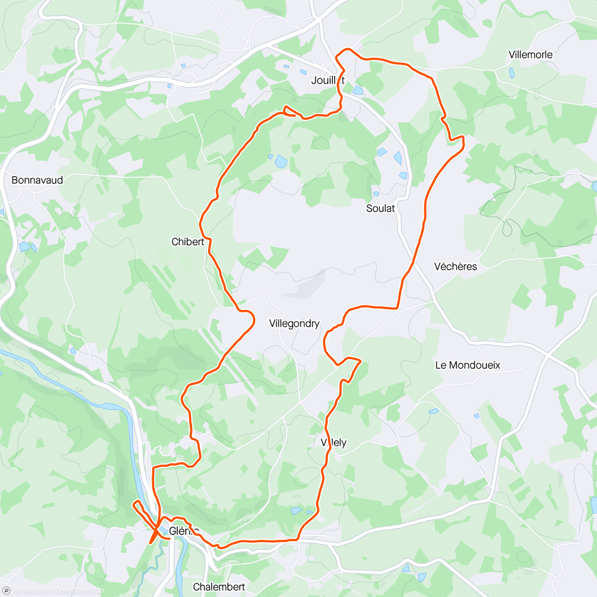 Map of the activity, Le Passage du Viaduc 🏃🏼