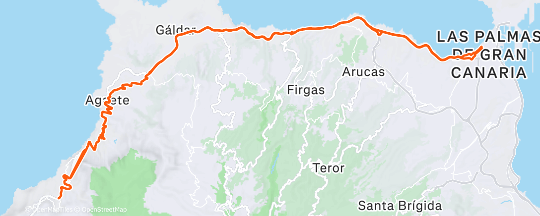 Map of the activity, Día 3 - #Festive500