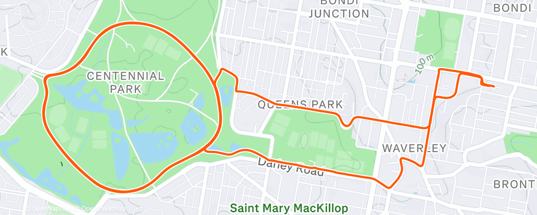 Map of the activity, Afternoon Slop ☔️