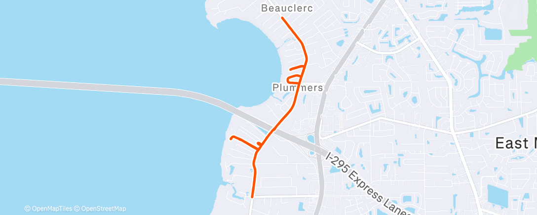 Карта физической активности (Morning Run)