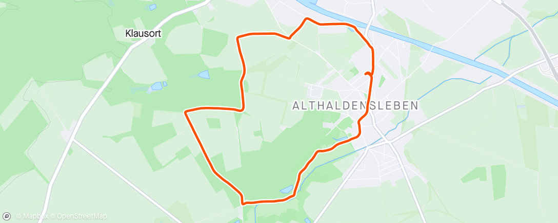 Map of the activity, Spaziergang am Nachmittag 🐕🐕