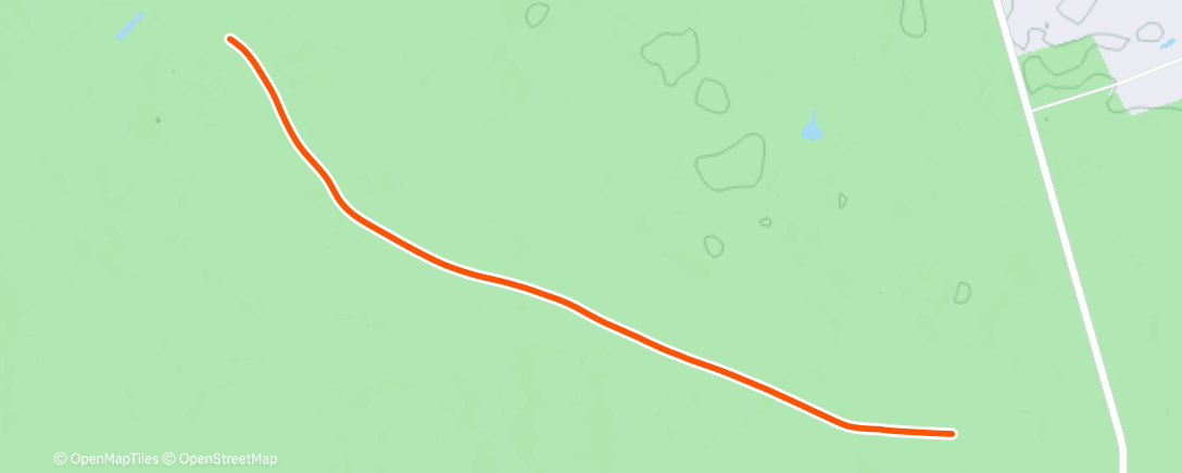 Map of the activity, Morning Walk