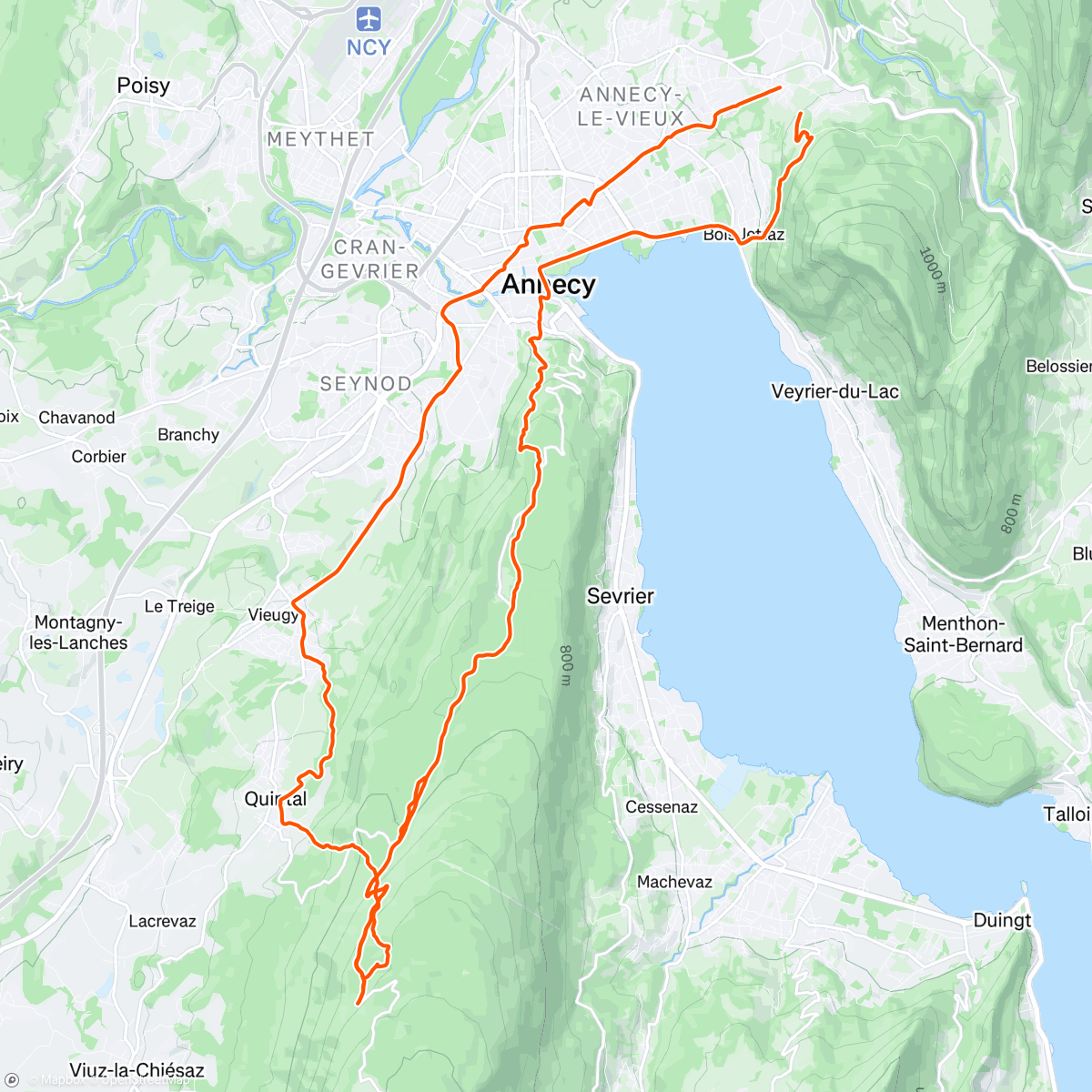 Map of the activity, Semnoz pépitozzzz 😮‍💨🤩