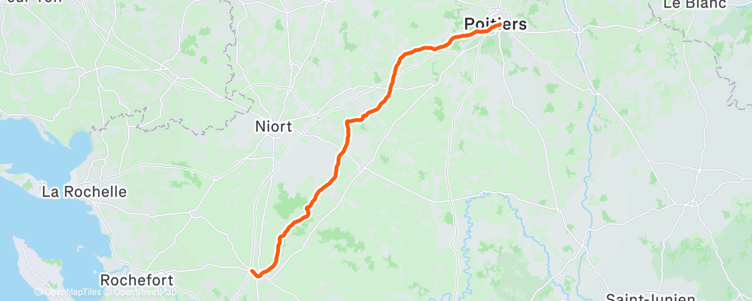 Peta aktivitas, Sortie vélo dans l'après-midi