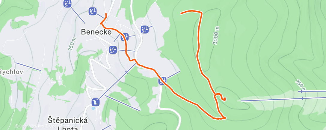 Карта физической активности (Morning Walk)