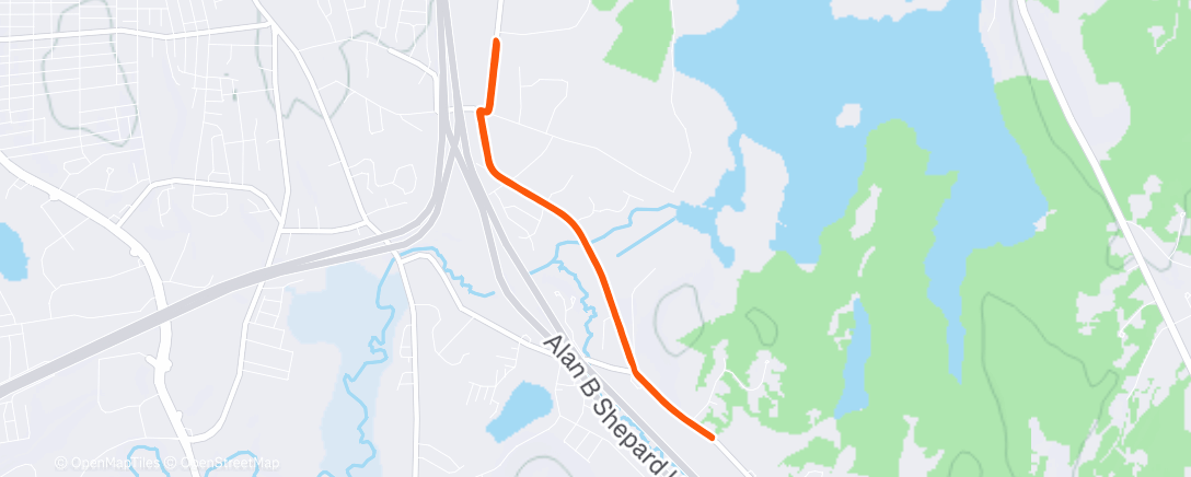 Map of the activity, Sexy Pace