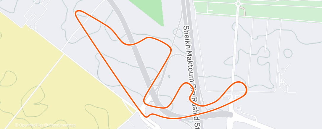 Map of the activity, MyWhoosh - Peak Power!