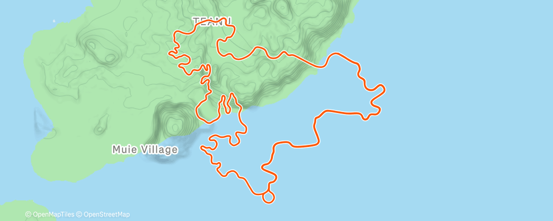 Map of the activity, Zwift - Sand And Sequoias in Watopia