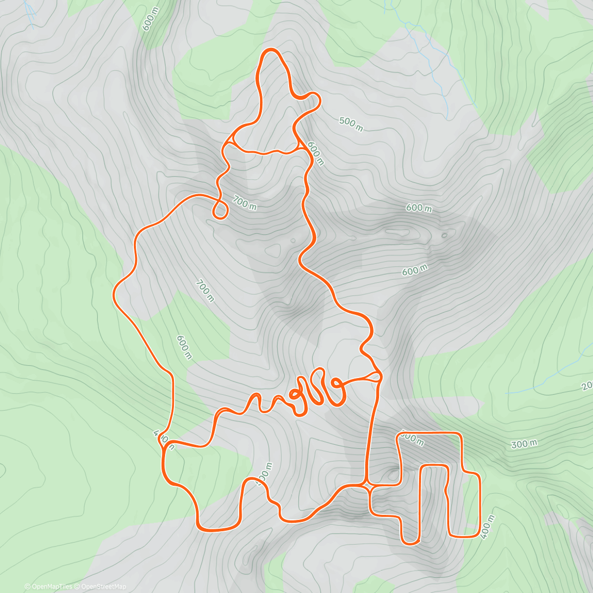 Mapa de la actividad (Straks begin ik Zwift nog tof te vinden 😅😅)
