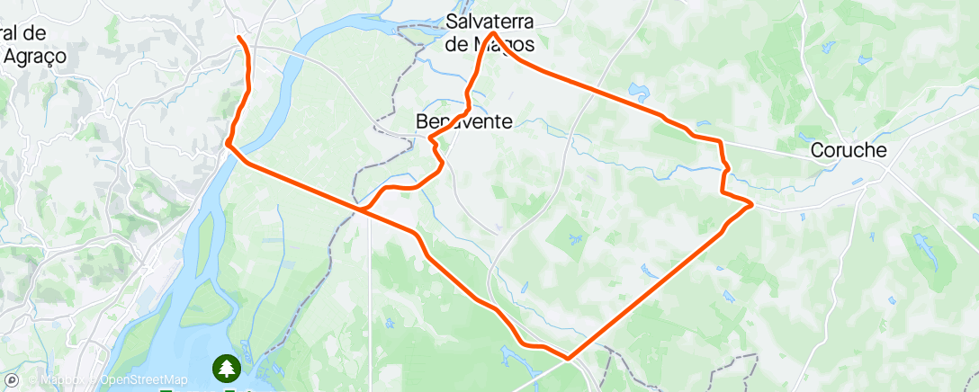 Map of the activity, Convívio domingueiro