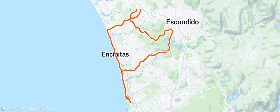 Map of the activity, Cars and no Coffee!