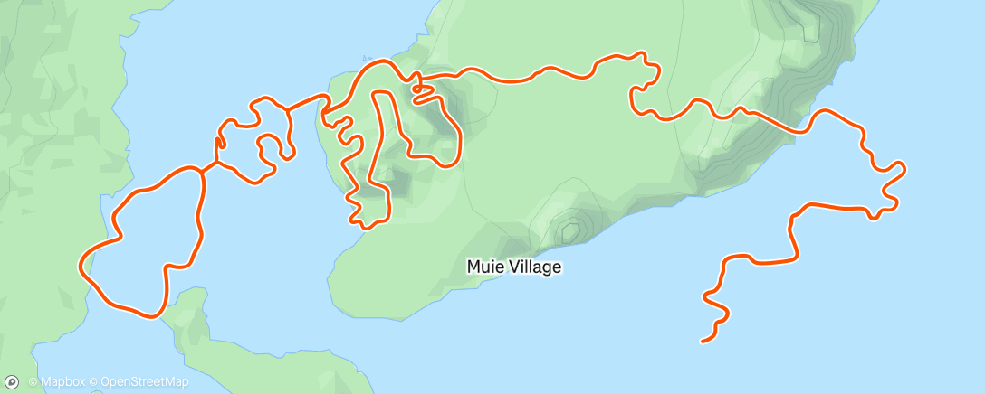 Map of the activity, Zwift - Zone 2 on Triple Twist in Watopia