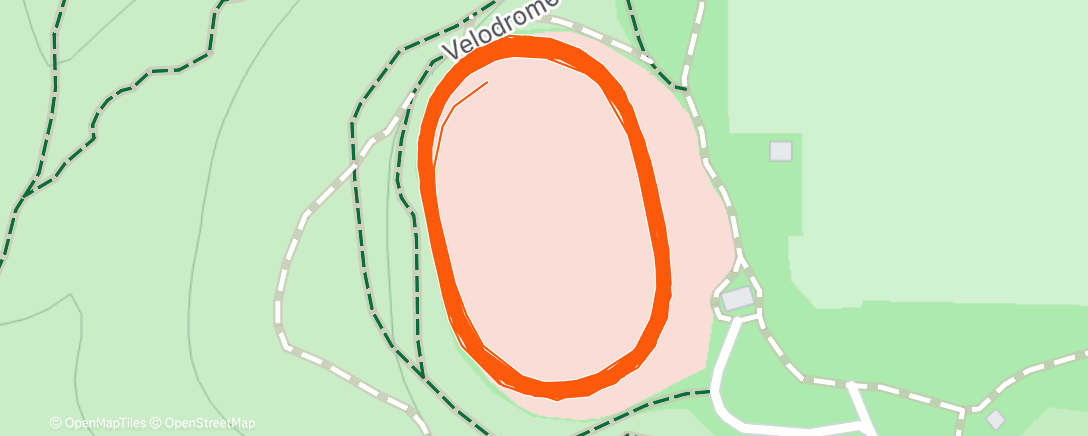 Map of the activity, Half hour of power
Rained out
