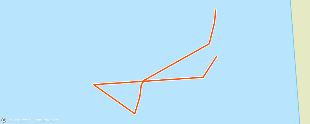 Mapa de la actividad, Ardmair Morning Swim