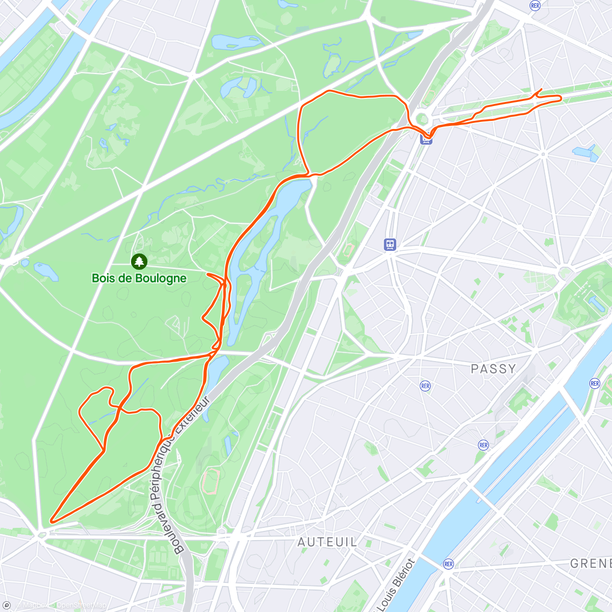 Map of the activity, 🏃🏼‍♂️