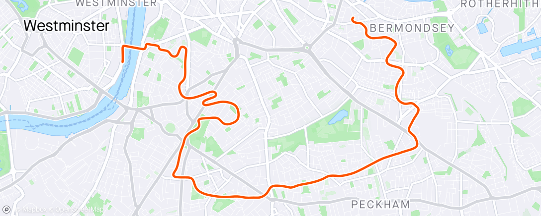 Mapa de la actividad (Zwift - Group Ride: JETT Hill Climb & Interval Ride (C) on Greatest London Loop Reverse in London)