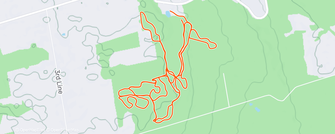 Map of the activity, Argh. Intervals are tough.